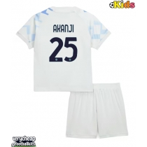 Inter Milan Manuel Akanji #25 Replica Away Minikit 2025-26 Short Sleeve (+ pants)